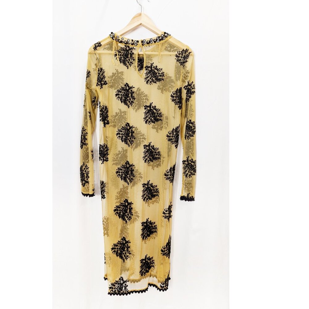 ZARA Embroidery Tulle Dress - Picture 5 of 11